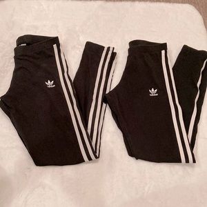 Adidas leggings, black, XS